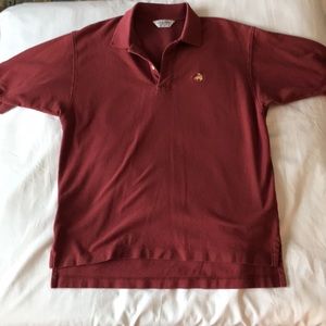 Men’s Brooks Brothers Burgundy Polo sz M